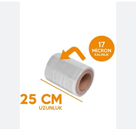 25 CM DİLİMLİ STREÇ