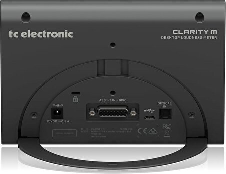 Tc Electronic CLARITY M Plug-in Ölçüm için 7\ Yüksek Çözünürlüklü Ekran ve USB Bağlantılı Stereo ve 5.1 Ses Yüksekliği Ölçer"