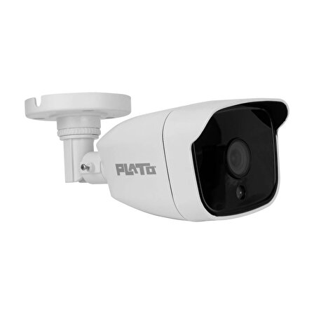 Plato Pl-22765 2mp 2.8 Mm 4ın1 Gece Görüşlü Siyah Beyaz Plastik Kasa Ahd Bullet Kamera
