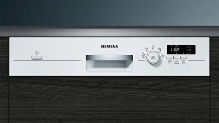 Siemens SN515W01DT 5 Programlı Beyaz Ankastre Bulaşık Makinesi