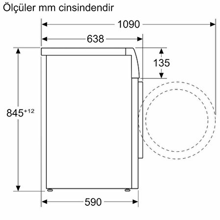 Siemens WG44B2A0TR İQ700 9 Kg 1400 Devir Çamaşır Makinesi