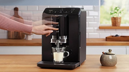 Bosch TIE20119 Siyah Espresso & Cappuccino Makinesi