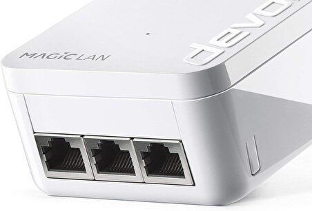 devolo Magic 2 LAN triple Başlangıç Kiti I Mesh Wi-Fi I Powerline: 2.400 I WiFi Menzil Genişletici I Access Point I Tak Çalıştır