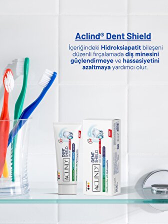 Aclind® Dent Shield 15 ml | Florür İçermeyen Diş Macunu