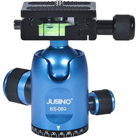 Jusino BS-08Q Tripod Kafası Mavi
