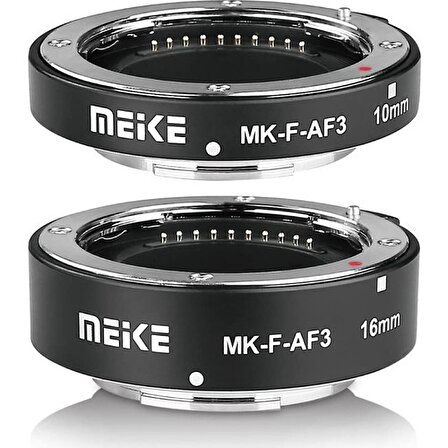 Meike Mk-F-Af3 Fujifilm x Serisi Makineler Için Meike Auto Macro Extension Tüp