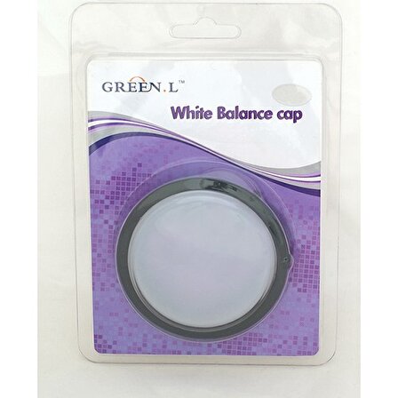 Green.L 77Mm Beyaz Ayar Kapağı, White Balance Cap