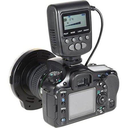 Meike Fc110 Led Macro Ring Flaş Canon, Nikon, Pentax, Olympus Uyumlu