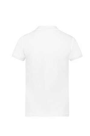 Panthzer Rauma Kadın Polo Yaka T-Shirt Beyaz