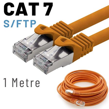 IRENIS 1 Metre CAT7 Kablo S/FTP LSZH Ethernet Network Lan Ağ Kablosu 