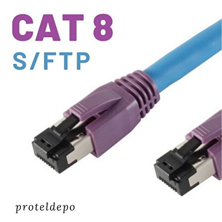 IRENIS CAT8 Kablo S/FTP LSZH Ethernet Network LAN Ağ Kablosu