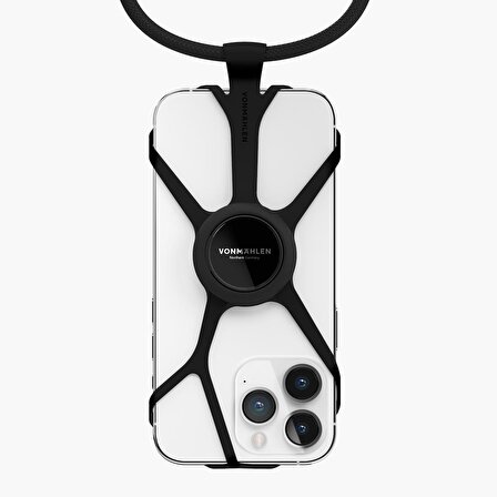Vonmahlen - Infinity Plus Evrensel Telefon Tutacağı Siyah