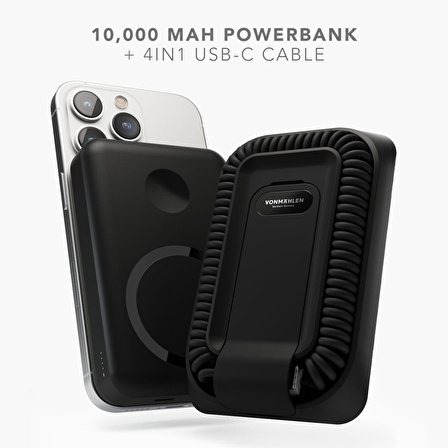 Vonmahlen - Allroundo Pro Powerbank Siyah