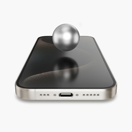 Vonmahlen iPhone 15 Pro Max için Pro Ekran Koruyucu