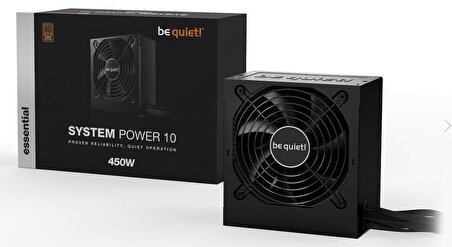 BE QUIET! Be Quiet! System Power 10 450W 80+ Bronze Sessiz Güç Kaynağı - BN326