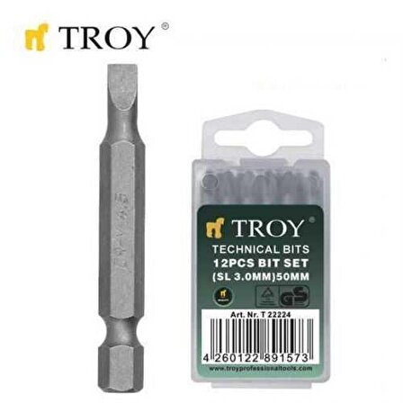 Troy 22245 Torx Bits Uç Seti (T 25X50Mm)