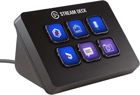 Elgato Stream Deck Mini, Yayın Kontrolcüsü, 3 GB RAM, DDR2 SDRAM, USB 2.0 (10GAI9901)