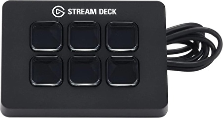 Elgato Stream Deck Mini, Yayın Kontrolcüsü, 3 GB RAM, DDR2 SDRAM, USB 2.0 (10GAI9901)