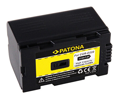 Patona 1047 CGR-D220/D28 Panasonic Batarya