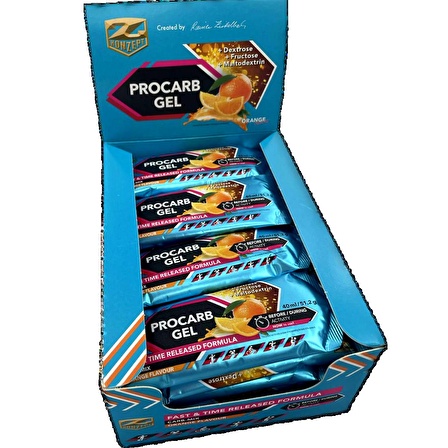 KZ PROCARB GEL PORTAKAL 24 adet