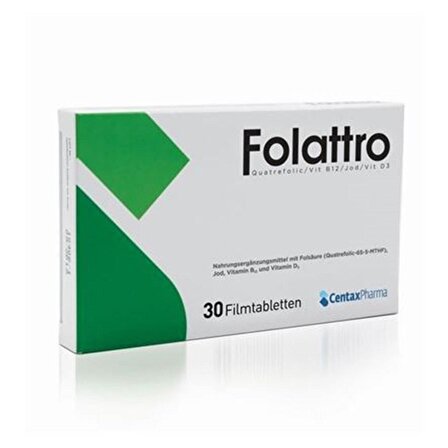 Folattro Folik Asit 30 Tablet