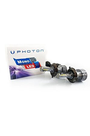 Photon Mono H4 +3 Plus Led Xenon Far Ampulü Yeni Üretim Kasa Yeni Seri