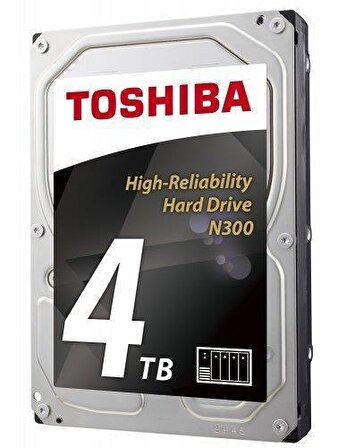 Toshiba N300 2.5 İnç 4 TB Sata 232 MB/s SSD 
