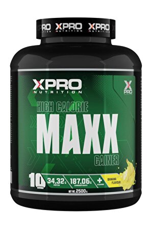 Xpro Maxx Gainer Karbonhidrat Tozu 2500gr Muz 