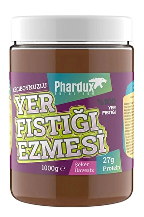 Nutrition Fıstık Ezmesi 1000gr - Keçiboynuzu Aromalı