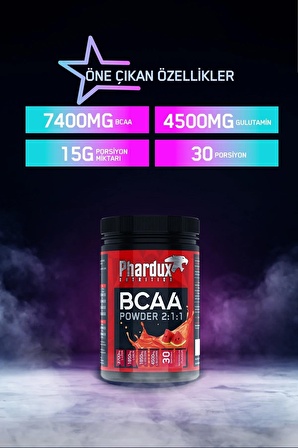 Karpuz Aromalı Nutrition Bcaa Powder 2:1:1 450 gr