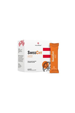 Swisscvit Kids 20 Saşe - Vitamin C Ve Çinko Içeren Gıda Takviyesi