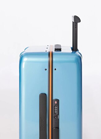 Floyd Mavi Unisex 39x55x23 cm Çekçekli Sert Valiz Cabin - Pacific Blue