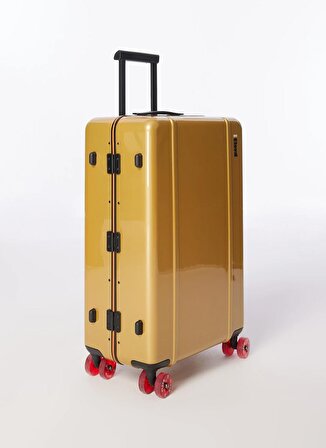 Floyd Altın Unisex 45x70x25 cm Çekçekli Sert Valiz Check In - Floyd Gold