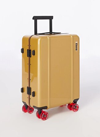 Floyd Altın Unisex 39x55x23 cm Çekçekli Sert Valiz Cabin - Floyd Gold