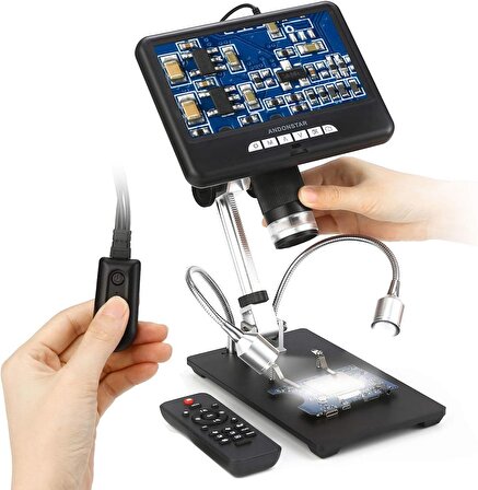Andonstar AD207 - 7 Inc LCD Ekranlı USB Elektronik Mikroskop