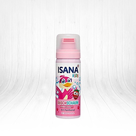 Isana Kids Çilek Kokulu Duş Köpüğü 50ml