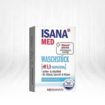 Isana Med Hassas Ciltler İçin Katı Sabun 100g