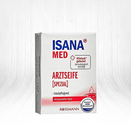 Isana Med Çok Hassas Ciltler için Katı Sabun 100g