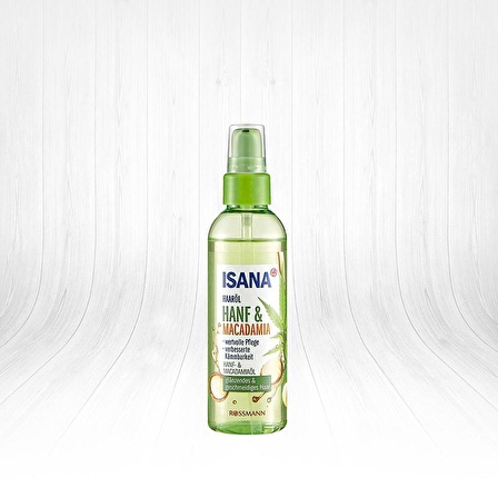 Isana Kenevir&Macadamia Özlü Saç Bakım Yağı 100ml