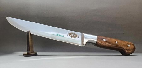 çınar bıçak t5 çubuk çelik ceviz kabza, önlüklü kelle ve doğrama bıçağı.