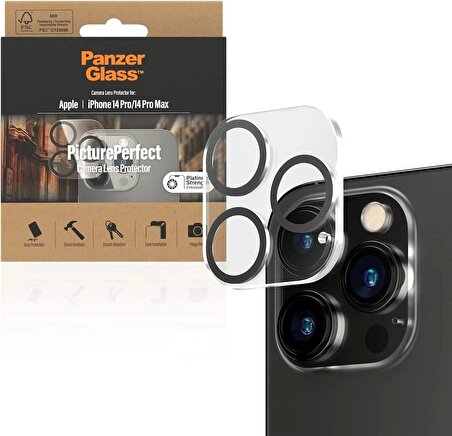 PanzerGlass™ iPhone 14 Pro ve 14 Pro Max Kamera Lens Koruma