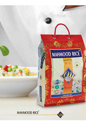 Mahmood Rice Basmati Pirinç 900 gr x 5 Adet