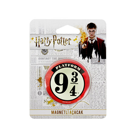 Harry Potter 9 3/4 Platform Magnetli Metal Açacak
