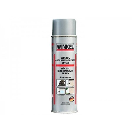 Winkel Winzol Su Geçirmez Sızdırmazlık Sprey Siyah 500 ML