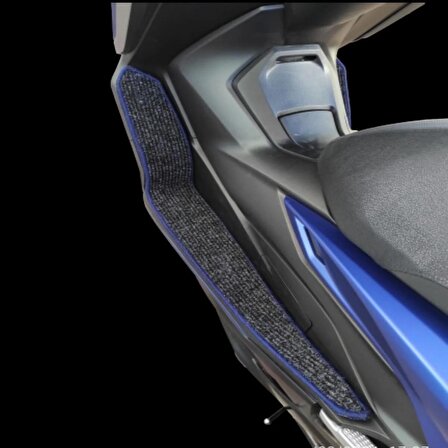 Motosiklet Aksesuar Koruyucu Paspas Honda Forza 250 2018 2019 2022 2023 2024 Uyumlu Lacivert Kenar Overloklu
