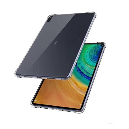 Huawei Mate Pad 10.4 Kılıf Fuchsia Tablet Nitro Anti Shock Silikon Kapak