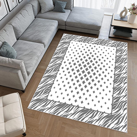 Dijital Baskı Yıkanabilir Kaymaz Taban Salon Halısı Ve Yolluk RVG0646