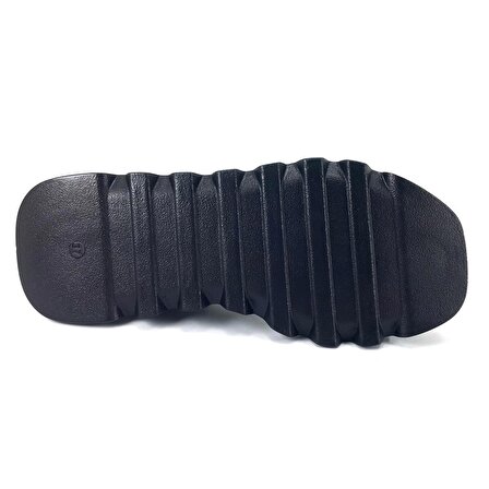 Albini 10401 24YS Kadın Günlük Sandalet - Siyah