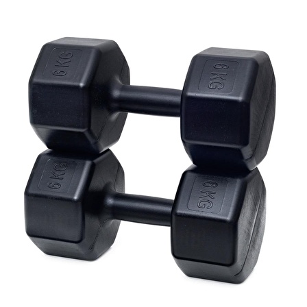 Besinistanbul PS SPOR 18 Kg Dambıl Set 6Kg X 2 Ad 3 Kg X 2 Ad