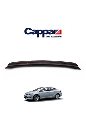 Opel Astra J Arka Tampon Eşiği Koruma (Abs) Mat Siyah 2012-2018